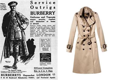 history of burberry trench coat|burberry background information.